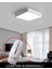 Büyük Kare Tavana LED Avize, Kumandalı Oda Aydınlatma, 24W, 6500K Beyaz Işık 2