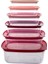 Kırmızı Çok Renkli 12 Parça Saklama Seti, Pratik ve Şık Mutfak Çözümü 1