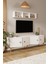 %100 Mdf Tv Ünitesi Raflı Tv Sehpası 7