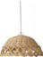 Bambu ve Rattan Doğal Avize, 35CM, Şık ve Sıcak Aydınlatma Seçeneği 2