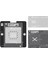 Amaoe 0.12MM Iphone Cpu Bga Reballing Şablon Platform Seti iPhone X-16PM / Apple A11-A18PRO 3