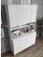 %100 Mdf Kahve Köşesi Mutfak Dolabı Kiler Dolabı Çok Amaçlı Dolap 8 Kapaklı Dolap 2