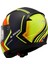 Rapid 2 Extra Full Face Kask Neon Sarı-Mavi M 4