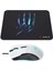 Gamenote MS1037CM Rgb Ledli Makrolu 7200DPI Gaming Oyuncu Mouse + Mouse Pad 2