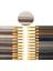 Concept 2'li Zion Bar Sandalyesi Teddy Krem Kumaş Hasırlı Naturel Ahşap Ada Sandalyesi (2 Adet) 6