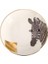 Turuncu Zebra Desenli 17 cm Seramik Kase, Şık ve Kullanışlı Mutfak Aksesuarı 2