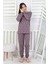 Little Daisy Desenli Kız Çocuk Pijama Takımı 2