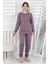 Little Daisy Desenli Kız Çocuk Pijama Takımı 4