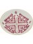 Beyaz Arabesque Desen 6 Mini Kase 10 Cm, Şık ve Kullanışlı Ev Dekoru. 2
