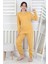 Little Daisy Desenli Kız Çocuk Pijama Takımı 4