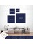|metal Çerçeveli Kanvas Tablo Soft Çiçek Model |ckkare 4