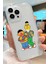 Iphone 16 Pro Uyumlu Desenli Şeffaf Silikon Kılıf MNL10 1
