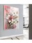 |soft Pembe Çiçek Modeli ( CKD-129) |çerçeveli Kanvas Tablo Ckdikey 1