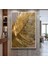 | Gold Yaprak Model ( CKD-089) |çerçeveli Kanvas Tablo Ckdikey 1