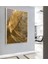| Gold Yaprak Model ( CKD-089) |çerçeveli Kanvas Tablo Ckdikey 3