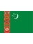 Türkmenistan Ülke Bayrağı 45X30CM Duvar Tablosu Çerçevesiz Pvc Tablo 1