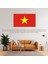 Vietnam Ülke Bayrağı 45X30CM Duvar Tablosu Çerçevesiz Pvc Tablo 2