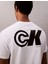 Ck LV04RC835G Ss 20S Ck Sport Logo Graphıc Tee Erkek Tshirt 3