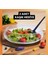 Beyaz 30 cm Cam Salata ve Meyve Kasesi, Şık ve Kullanışlı Yemek Kabı 1