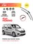 Fiat Fiorino Ön Cam Muz Silecek Takımı 1.3 1.4 Motor Araca Özel Aparat 2007 Sonrası 1