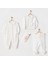 Petit Love Newborn Tüllü 4 Parça Set Ekru 1