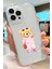 Iphone 14 Pro Max Uyumlu Desenli Lüx Şeffaf Silikon Kılıf MNL21 1