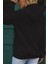 Be Real Ön Yazı Baskılı Içi Pamuklu Unisex Sweatshirt 5