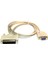 9 Pin 25 Pin Kablo RS232 Db9 Dişi To Lpt DB25 Pin Erkek Çevirici Kablo Seri Paralel Yazıcı Kablosu 1