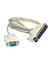 9 Pin 25 Pin Kablo RS232 Db9 Dişi To Lpt DB25 Pin Erkek Çevirici Kablo Seri Paralel Yazıcı Kablosu 2