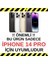 Iphone 14 Pro Uyumlu Desenli Şeffaf Silikon Kılıf MNL10 2