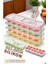Bx Buz Kalıbı - Bas-Bırak Kapaklı Silikon Buz Kalıbı 4 Lü Set 1