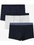 Lcw Kids Mavi Baskılı Erkek Çocuk Boxer 3'lü 1