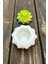Beyaz Lotus Çiçek Silikon Mum Kalıbı, 8 Parçalık Set 5