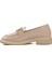 Bej Rugan Kadın Günlük Loafer Ayakkabı 2