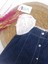 Güpür Karpuz Kollu Denim Elbise Denim - 4 Yaş 2