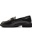 Siyah Rugan Kadın Günlük Loafer Ayakkabı 2