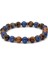 Lapis Lazuli ve Kaplan Gözü Hematit Doğal Taş Bileklik SPF-A-051 3