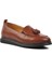 Taba Kadın Loafer Ayakkabı 3