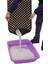 Elekli Tuvalet Desenli Önü Kedi Kumu Paspası 60X120 cm Desen 4 3