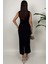 Arden Kadın Siyah Düz Midi Elbise – Zamansız Şıklığın Modern Yorumu 5