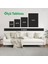 Ahşap Çerçeveli Oturma Odası ve Mutfak Dekoratif Tablo TK0395 2