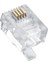 6p/4c Rj11 Telefon Plug - 100 Adet 2