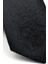Şal Desenli Siyah Dokuma Kumaş Mendilli Slim Fit Kravat // SDK-2506-1 3