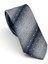 Füme Verev Desenli Gri Dokuma Kumaş Mendilli Slim Fit Kravat // SDK-2505-4 1