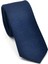 Şal Desenli Lacivert Dokuma Kumaş Mendilli Slim Fit Kravat // SDK-2508-2 1