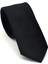Şal Desenli Siyah Dokuma Kumaş Mendilli Slim Fit Kravat // SDK-2508-1 1