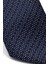 Beyaz Kırcıl Desenli Lacivert Dokuma Kumaş Mendilli Slim Fit Kravat // SDK-2504-2 3