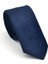 Şal Desenli Lacivert Dokuma Kumaş Mendilli Slim Fit Kravat // SDK-2506-2 1