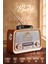 Ahşap Desenli Retro Radyo Sd Kart Bluetooth Fm/am/sw Mp3 USB LED Fener 220V ve Pilli 1