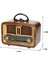 Bej Renkli Bluetooth ve Radyo Nostaljik Müzik Kutusu, Usb/sd/fm 3 Band 2